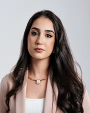 Retrato corporativo aplicado em uma foto de perfil profissional